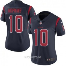 Deandre Hopkins Houston Texans Womens Limited Color Rush Navy Blue Jersey Bestplayer